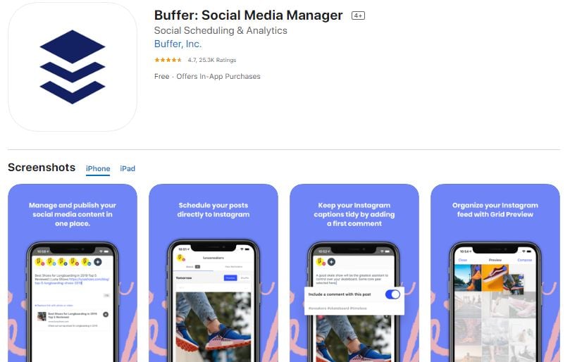 Buffer - Apps for Real Estate Agents